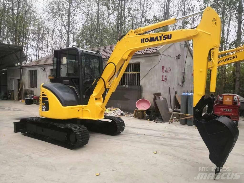 Komatsu PC55MR Bageri gusjeničari