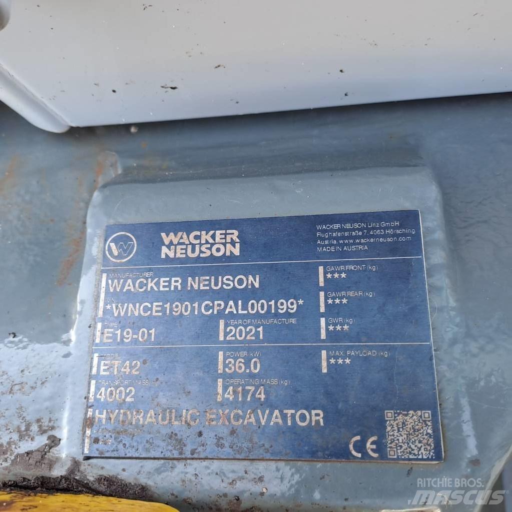 Wacker Neuson ET42 Bageri gusjeničari