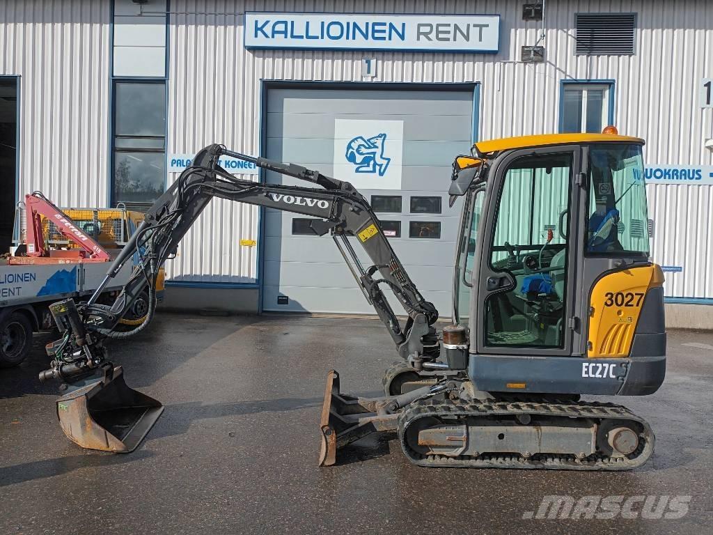 Volvo EC 27 C Mini bageri <7t