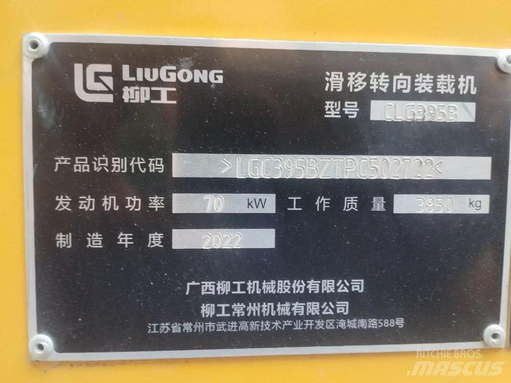 LiuGong 395B Skid steer mini utovarivači