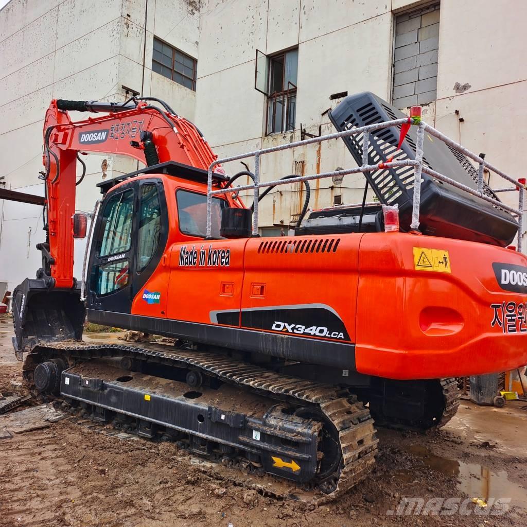Doosan DX 340 LC Bageri gusjeničari