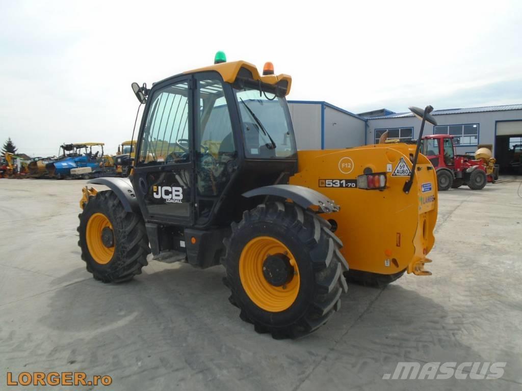 JCB 531-70 Poljoprivredni teleskopski utovarivači