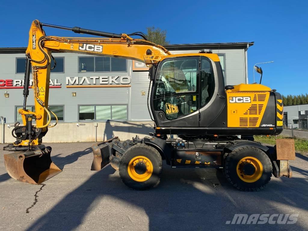 JCB JS145W T4i Bageri na kotačima
