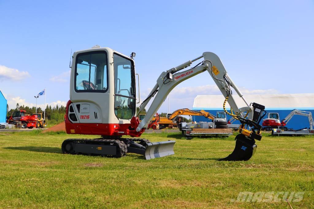 Takeuchi TB216 Mini bageri <7t
