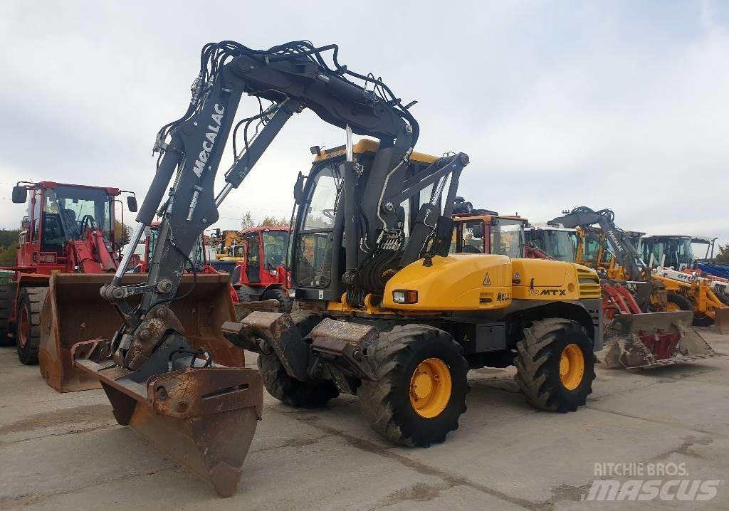 Mecalac 12 M TX Bageri na kotačima