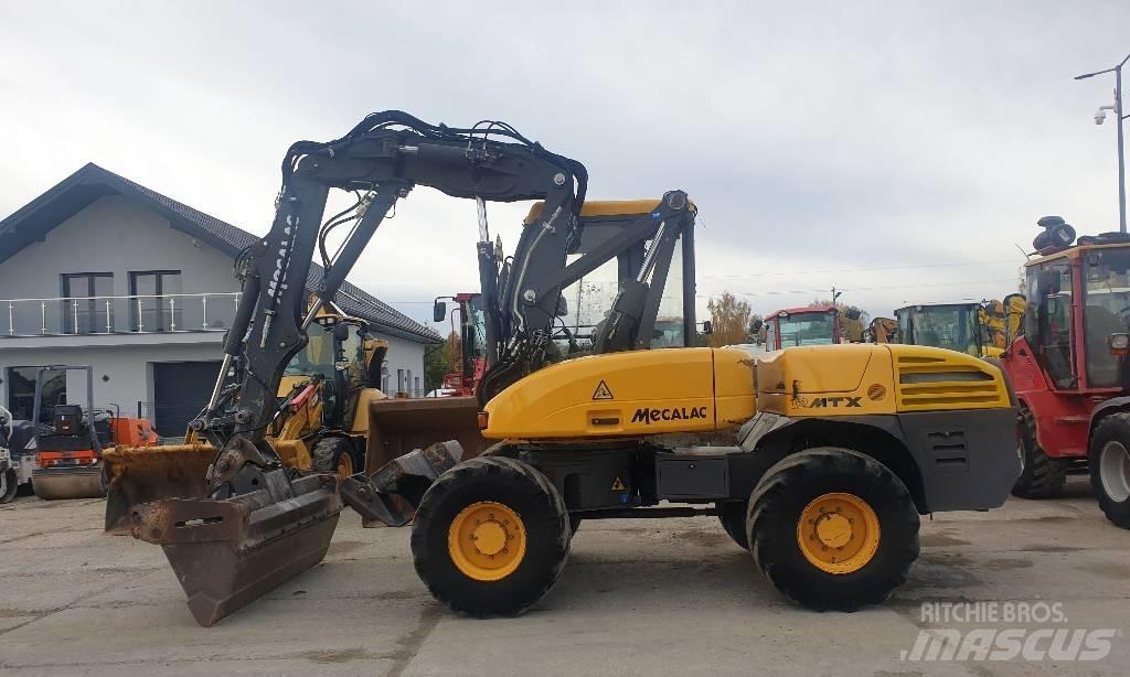 Mecalac 12 M TX Bageri na kotačima