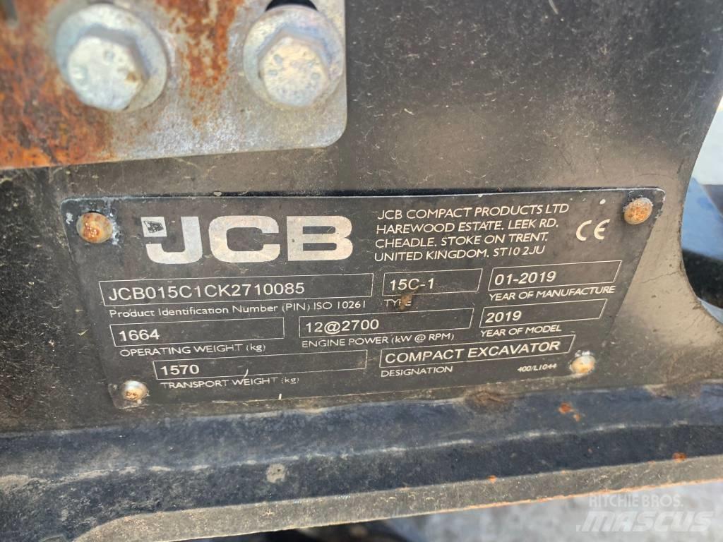 JCB 15 C-1 Mini bageri <7t