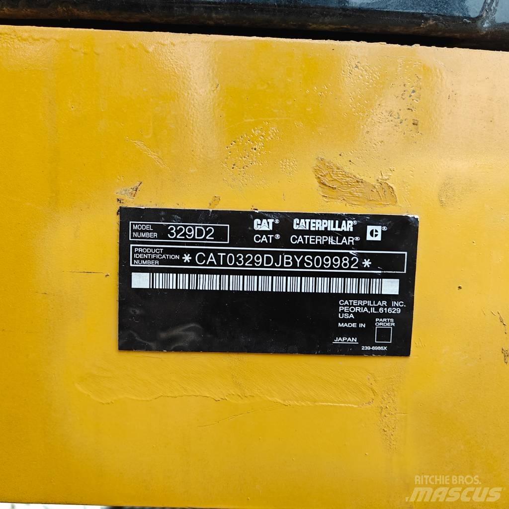 CAT 329 DD Bageri gusjeničari
