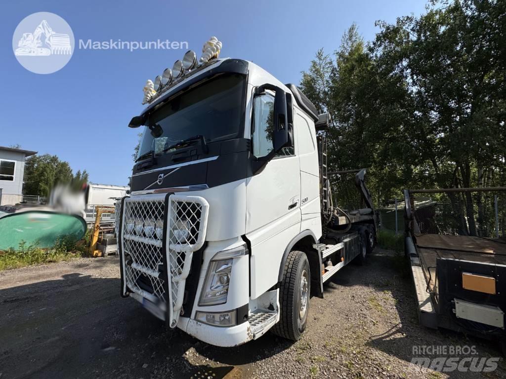 Volvo FH 500 Rol kiper kamioni s kukama za dizanje