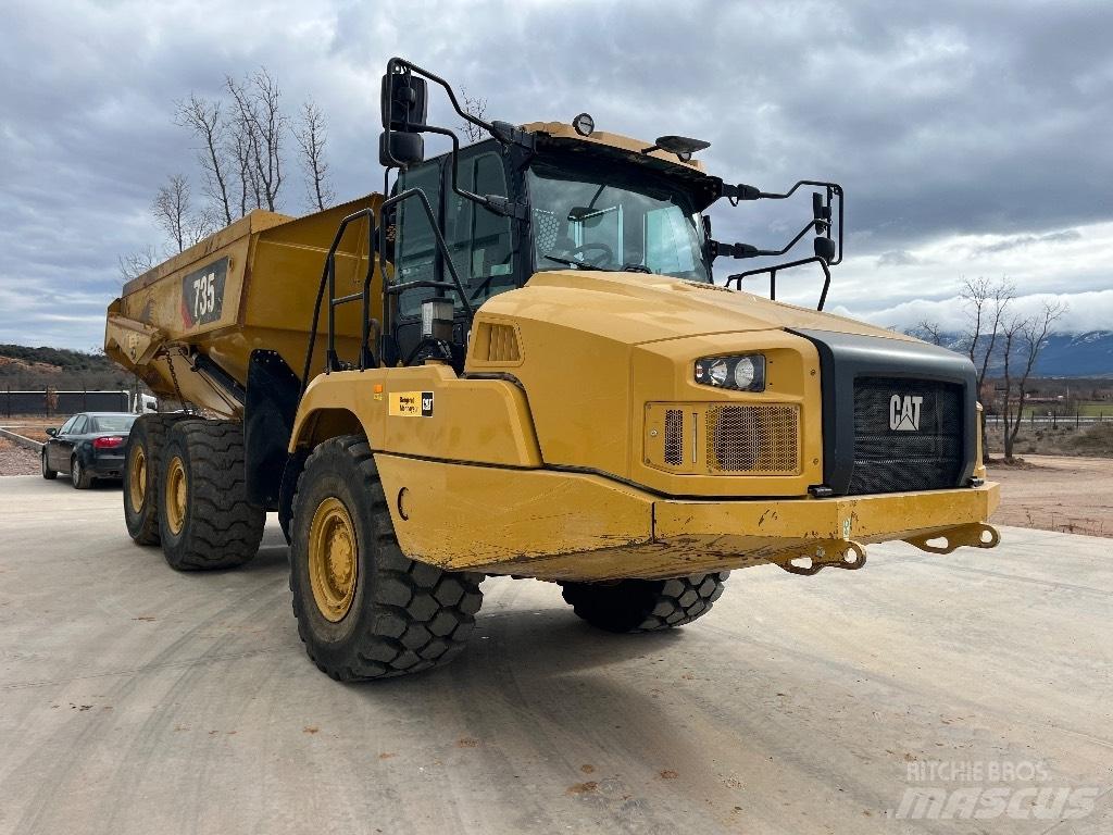CAT 735 Zglobni demperi