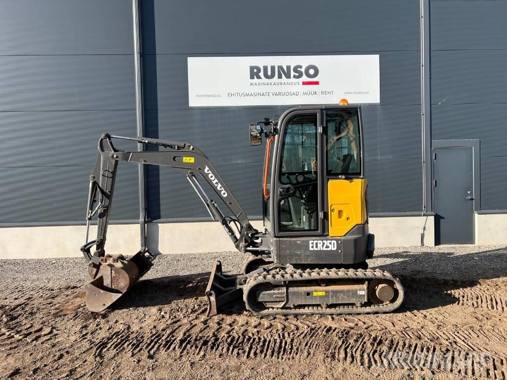 Volvo ECR 25 D Mini bageri <7t