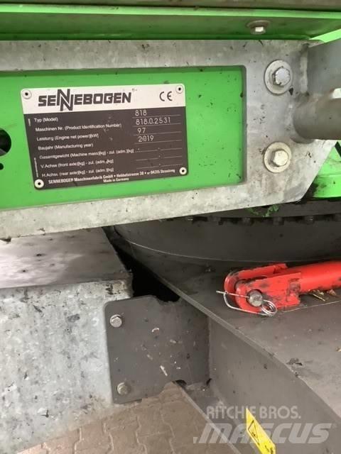 Sennebogen 818 E Bageri za manipuliranje materijalom / otpadom