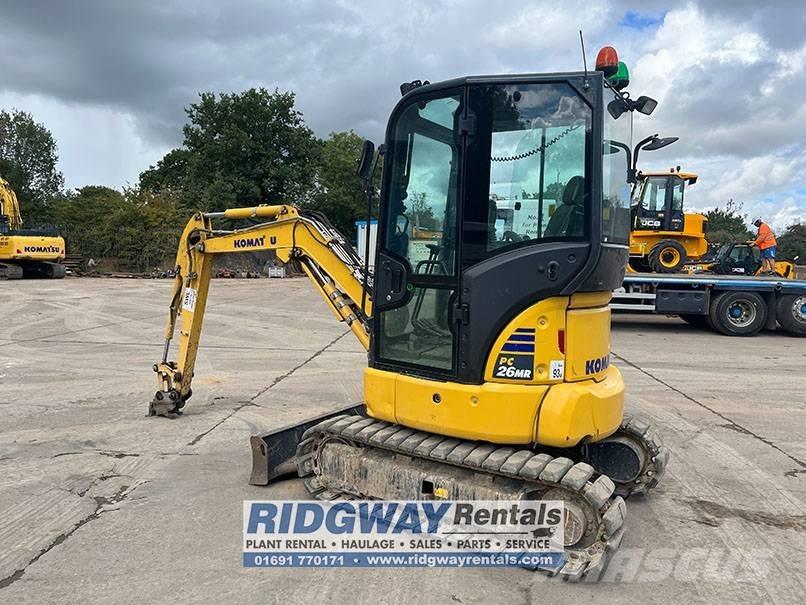 Komatsu PC 26 MR-5 Mini bageri <7t