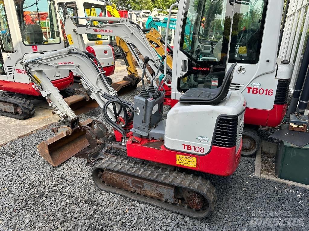 Takeuchi TB108 Mini bageri <7t