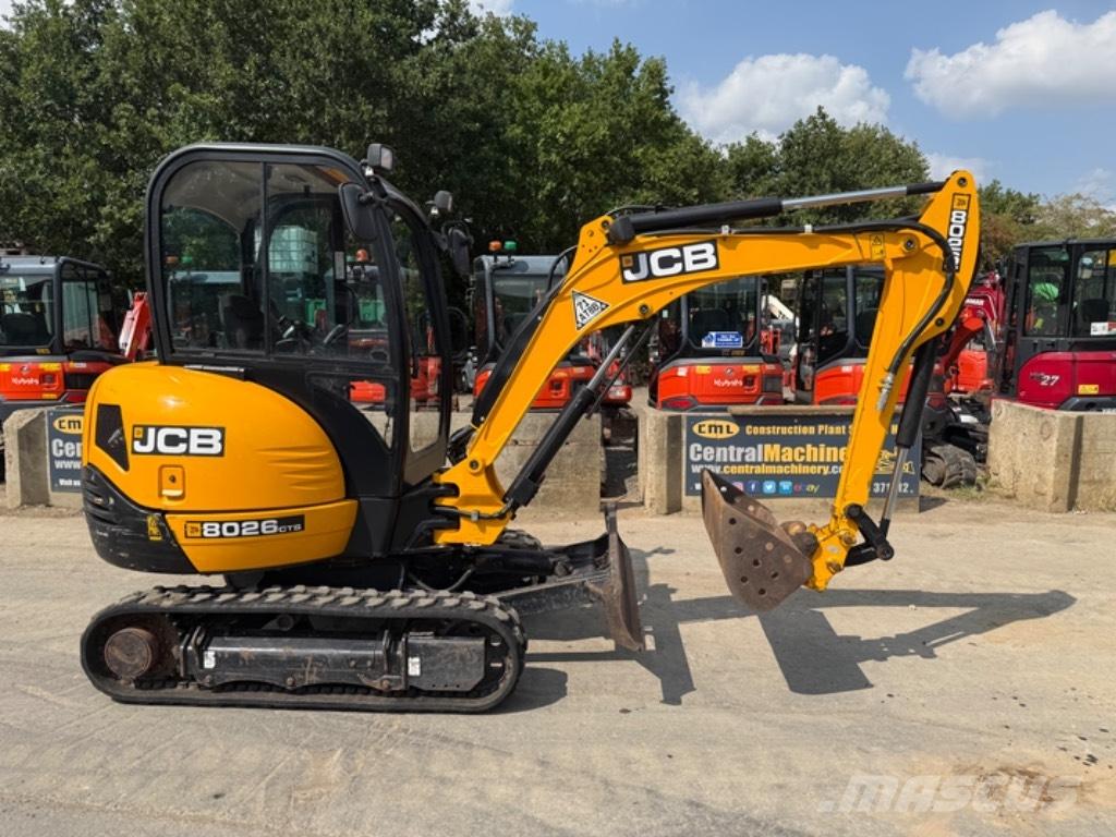 JCB 8026 CTS Mini bageri <7t