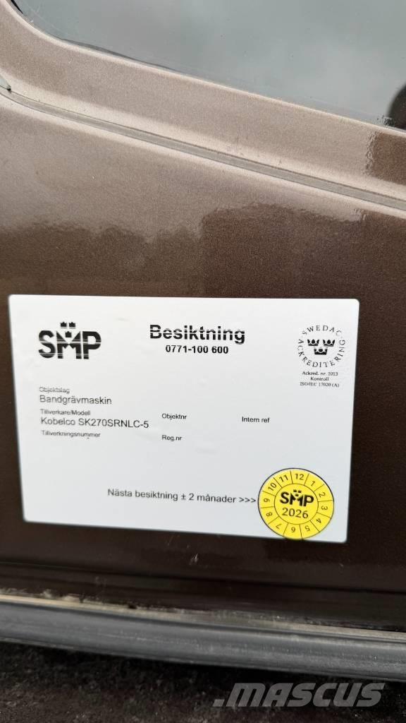 Kobelco SK 270 LC Bageri gusjeničari