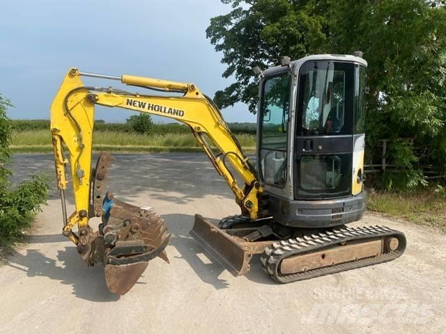 New Holland E 27.2 C Mini bageri <7t