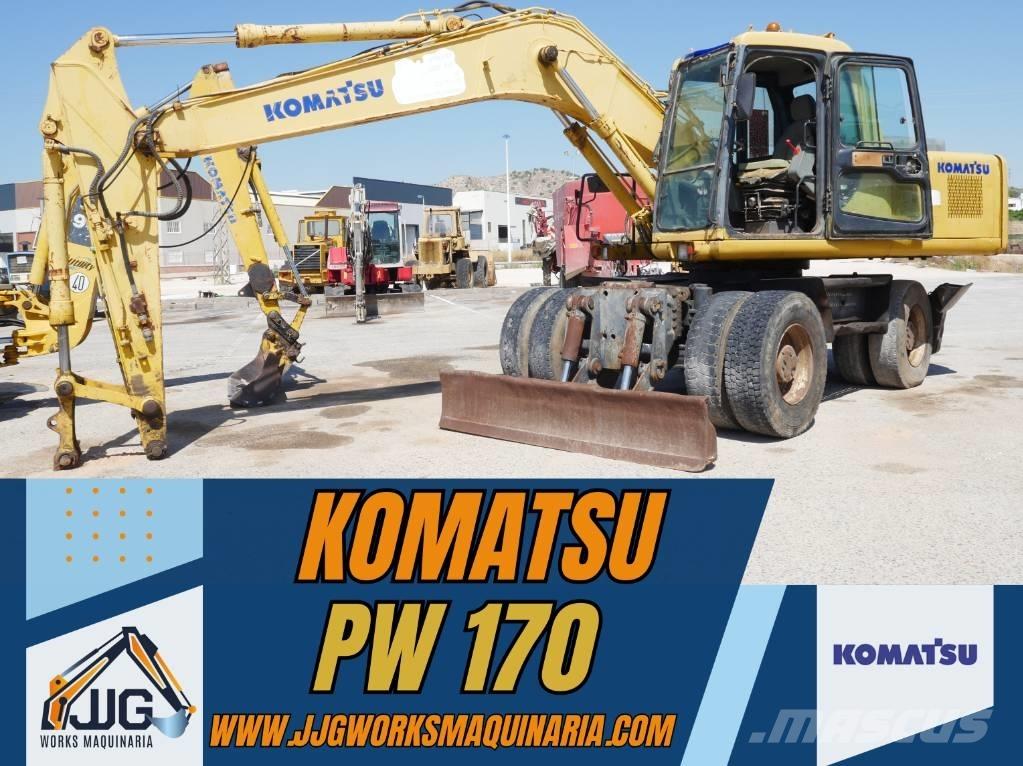 Komatsu PW 170 Bageri na kotačima