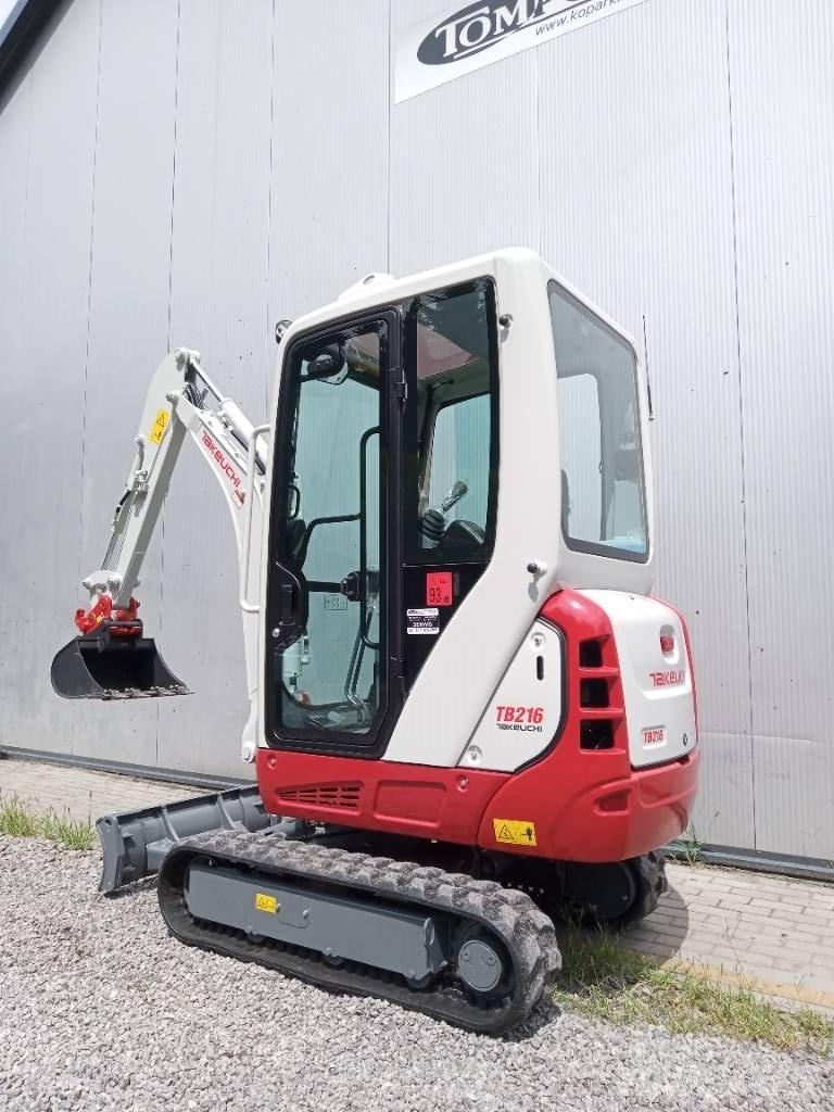 Takeuchi TB 216 Mini bageri <7t
