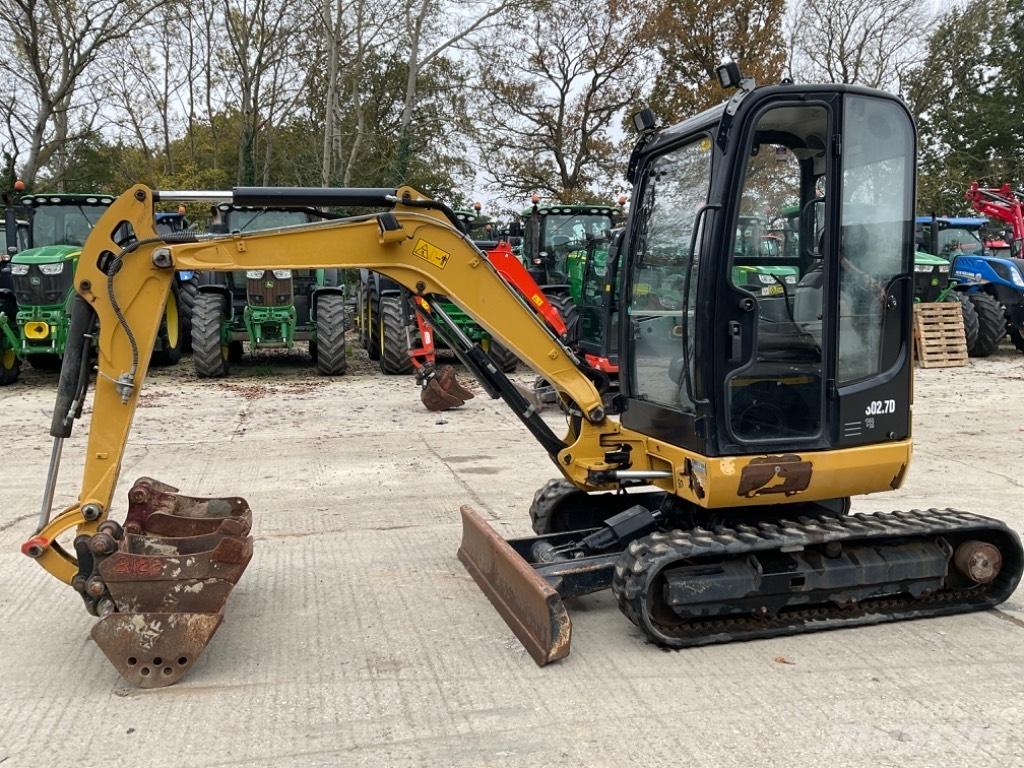 CAT 302.7 D CR Mini bageri <7t