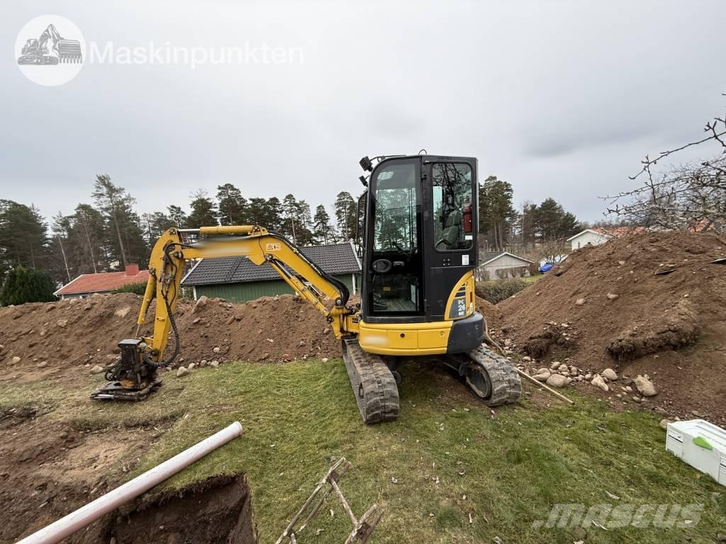 Komatsu PC 26 MR-3 Mini bageri <7t