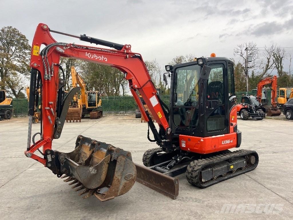 Kubota U 36-4 Mini bageri <7t