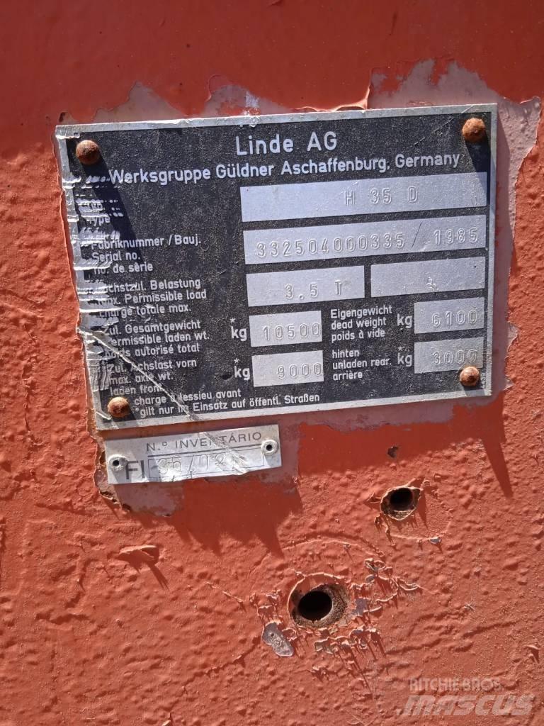 Linde H 35 D Dizelski viličari
