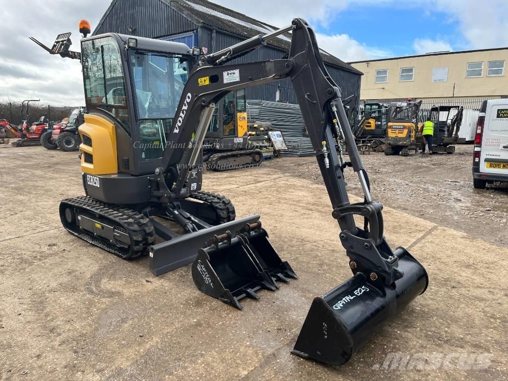 Volvo ECR 25 D Mini bageri <7t