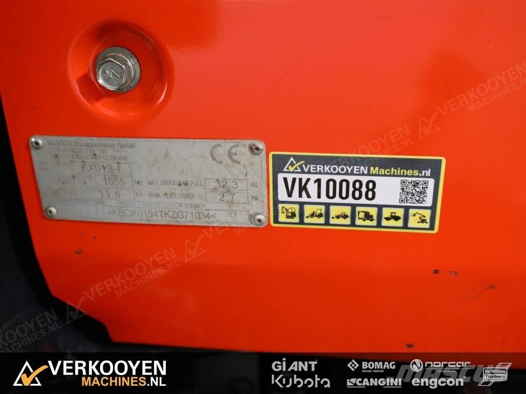 Kubota KX019-4 Mini bageri <7t