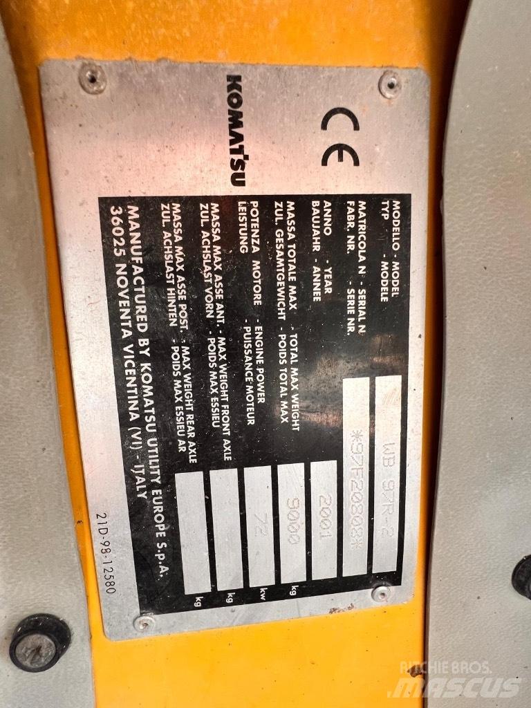 Komatsu WB 97 R-2 Utovarni rovokopači