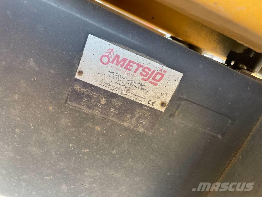 Metsjö Meta Dump 6.3 Kiperi prikolice
