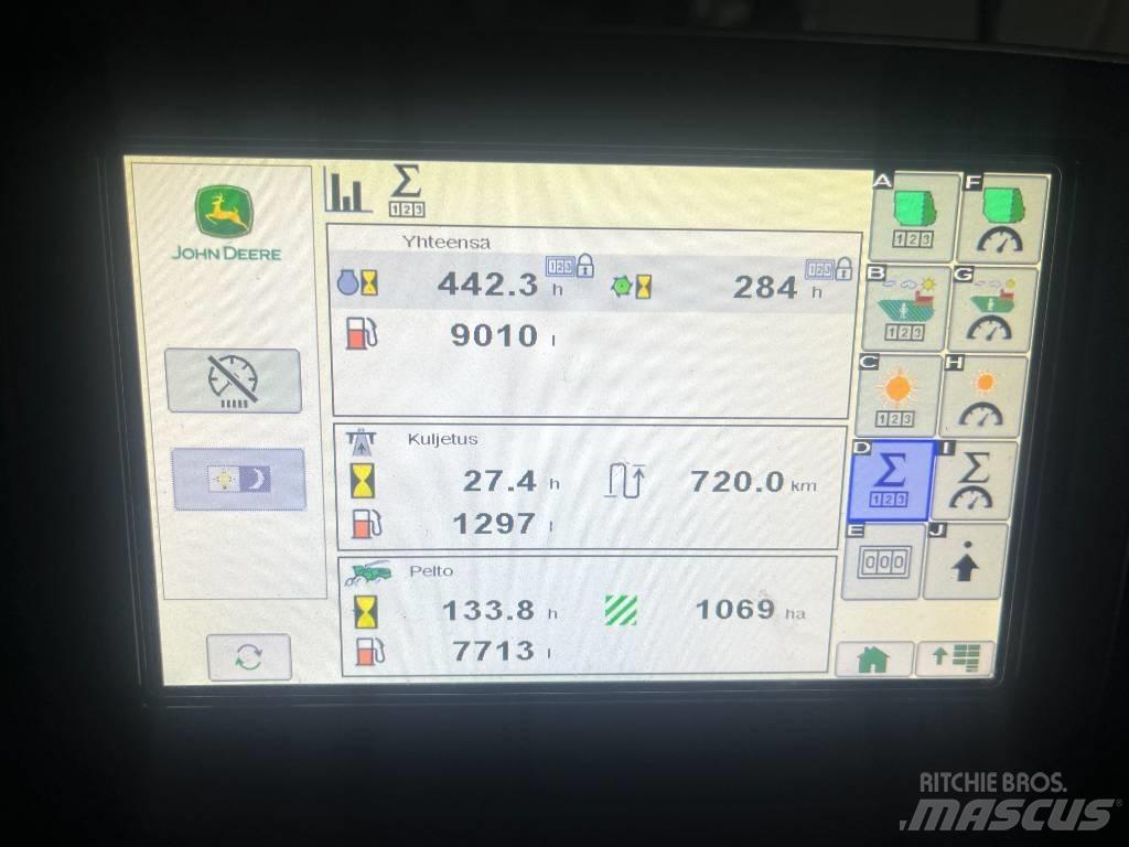 John Deere 9700i Strojevi za krmu na vlastiti pogon