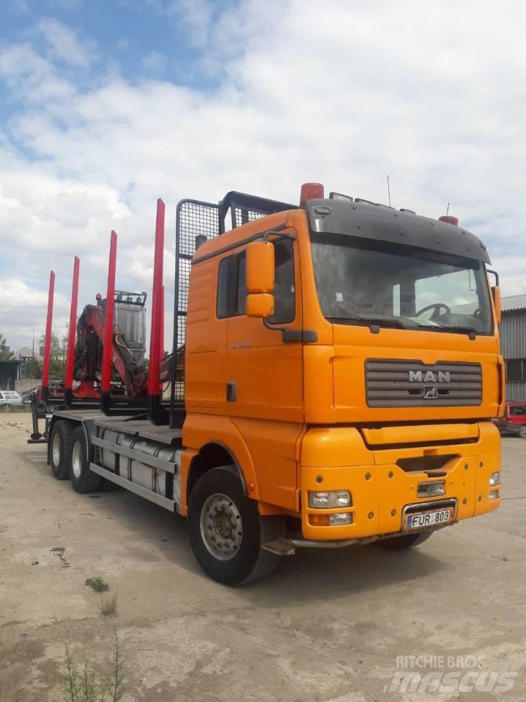 MAN TGA 33.530 Kamioni za drva