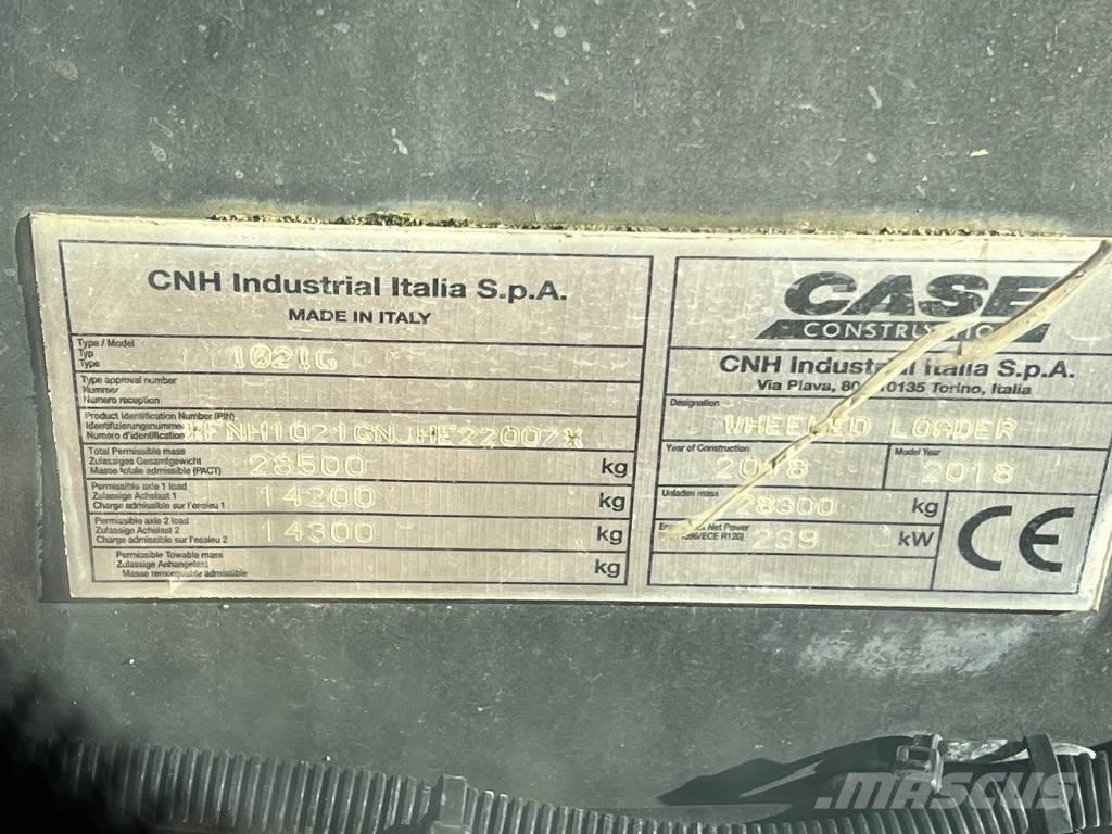 CASE 1021 G Utovarivači na kotačima