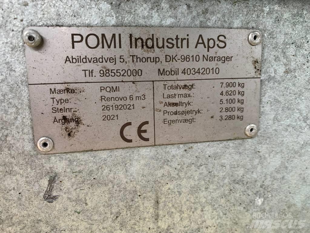 Pomi Renovo 6 m3 Preše za otpad