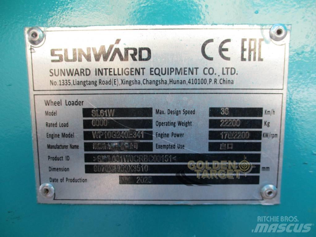 Sunward SL61W Utovarivači na kotačima