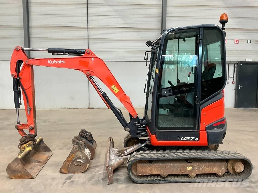 Kubota U 27-4 Mini bageri <7t