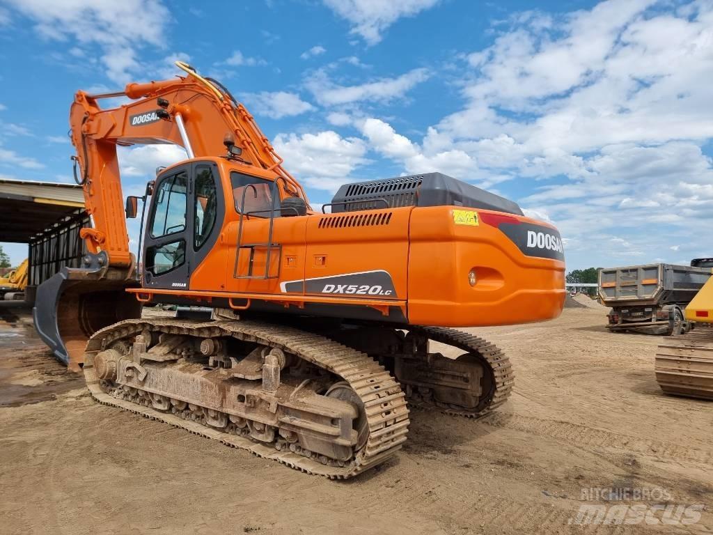 Doosan DX 520 LC Bageri gusjeničari