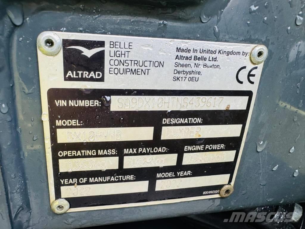 Altrad Belle DX1000 Demperi za gradilišta