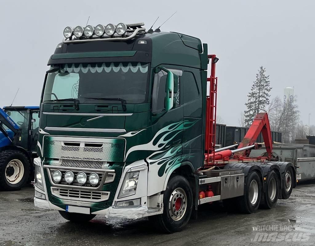 Volvo FH 540 Rol kiper kamioni s kukama za dizanje