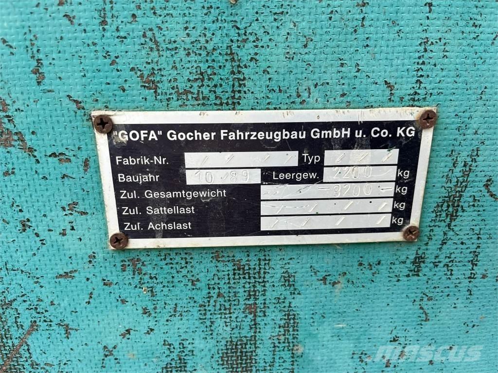  SONSTIGE Gofa Poljoprivreda – ostalo
