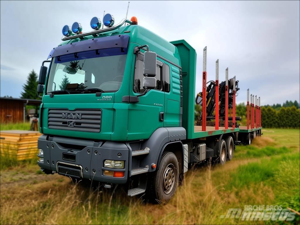 MAN TGA 33.430 Kamioni za drva
