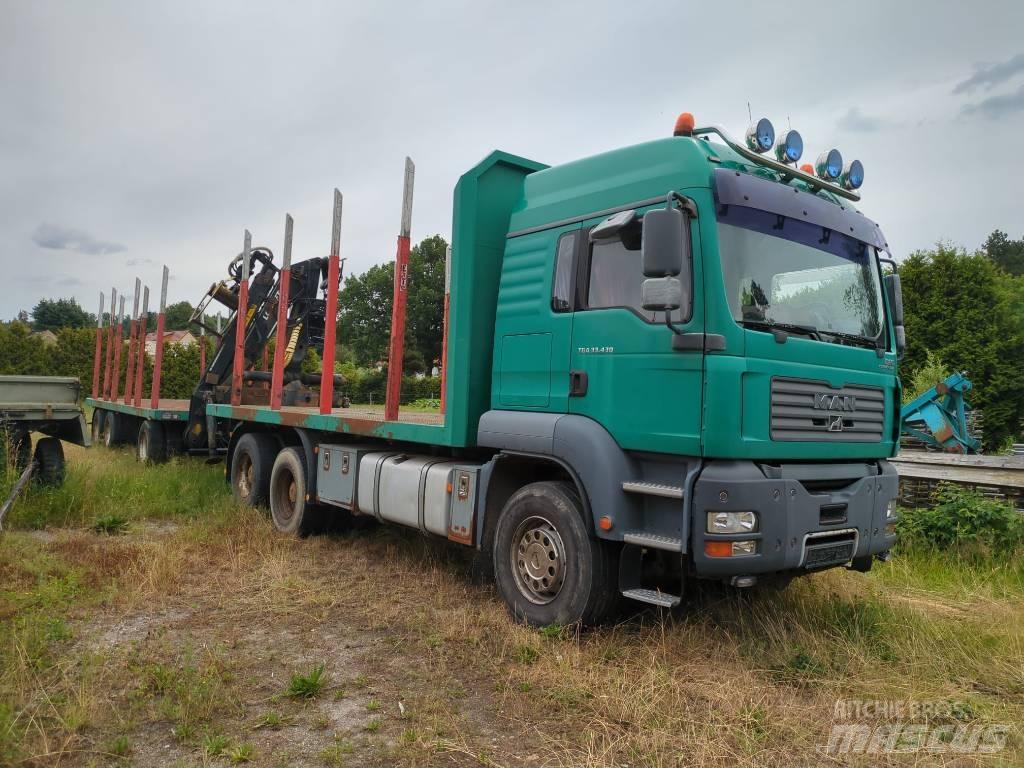 MAN TGA 33.430 Kamioni za drva