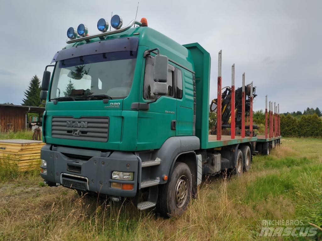 MAN TGA 33.430 Kamioni za drva