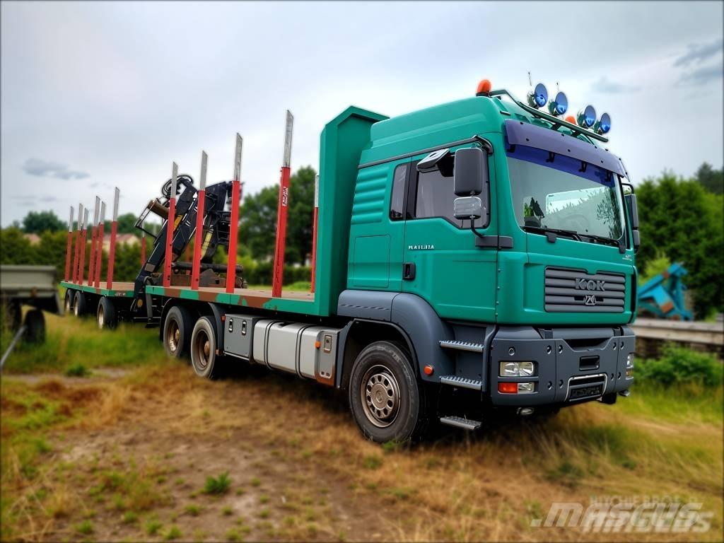 MAN TGA 33.430 Kamioni za drva