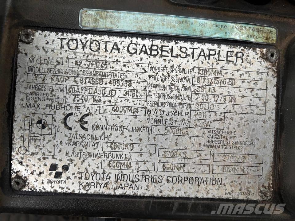Toyota 7 FD 45 Dizelski viličari