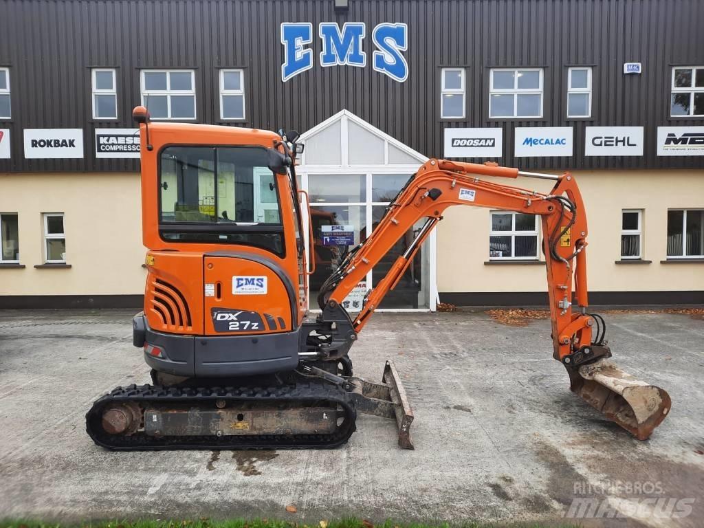 Doosan DX 27 Z Mini bageri <7t