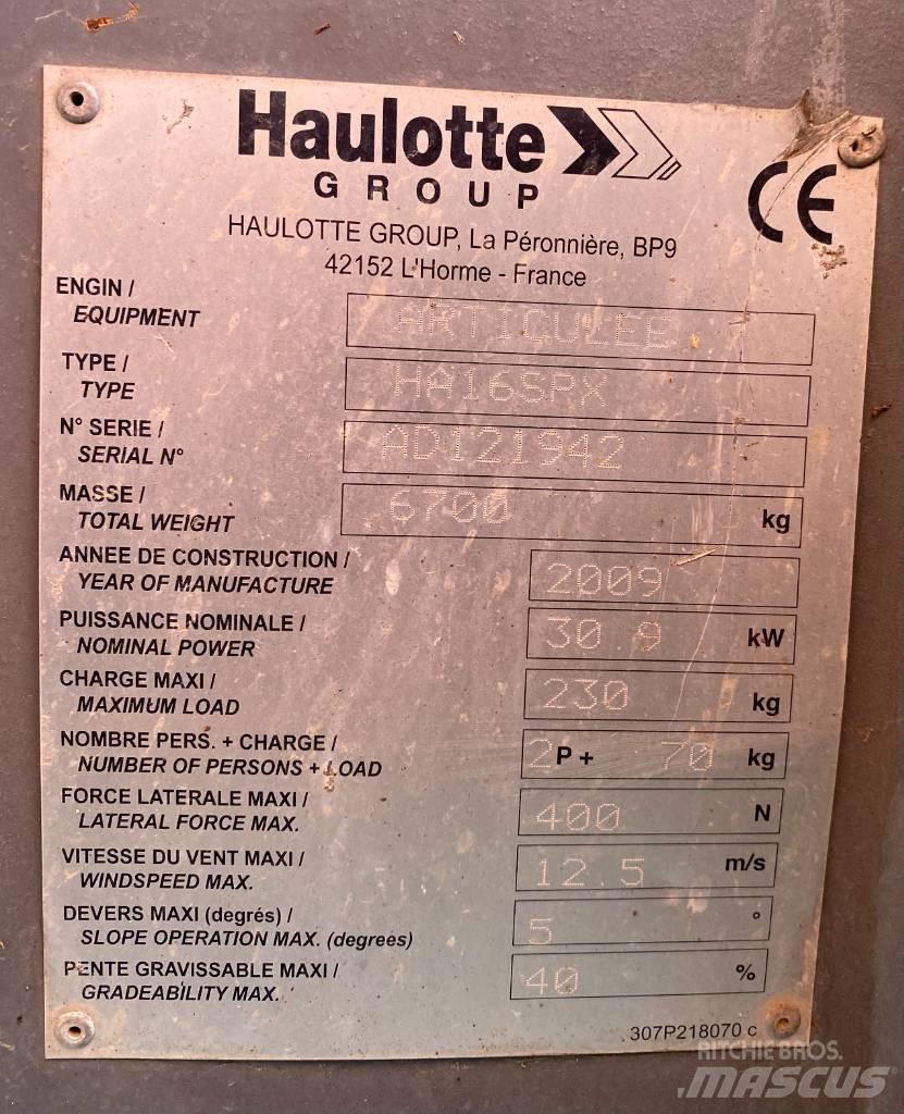 Haulotte HA 16 SPX Zglobne podizne platforme
