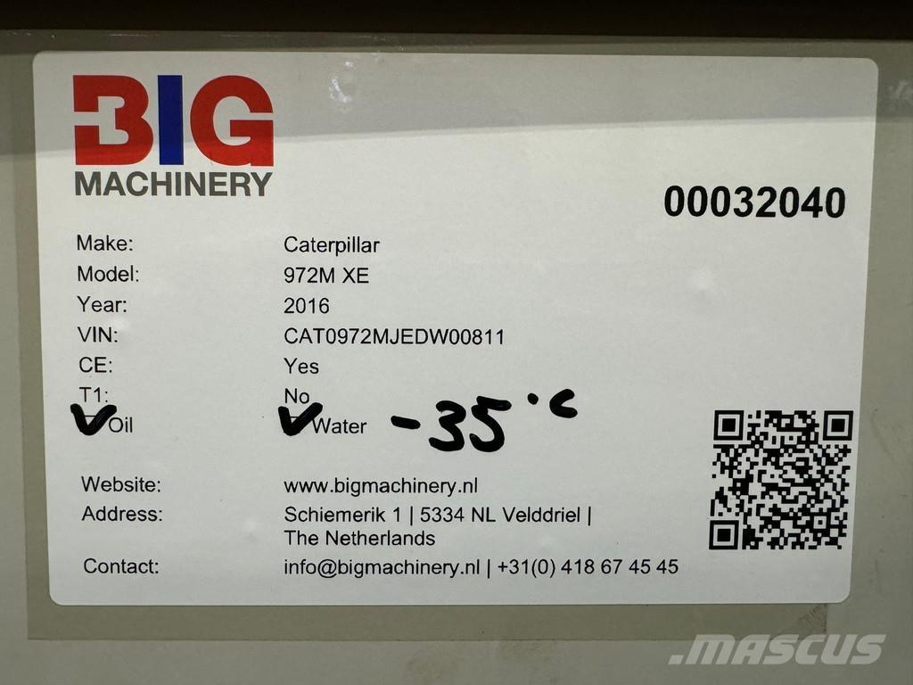 CAT 972M XE Utovarivači na kotačima