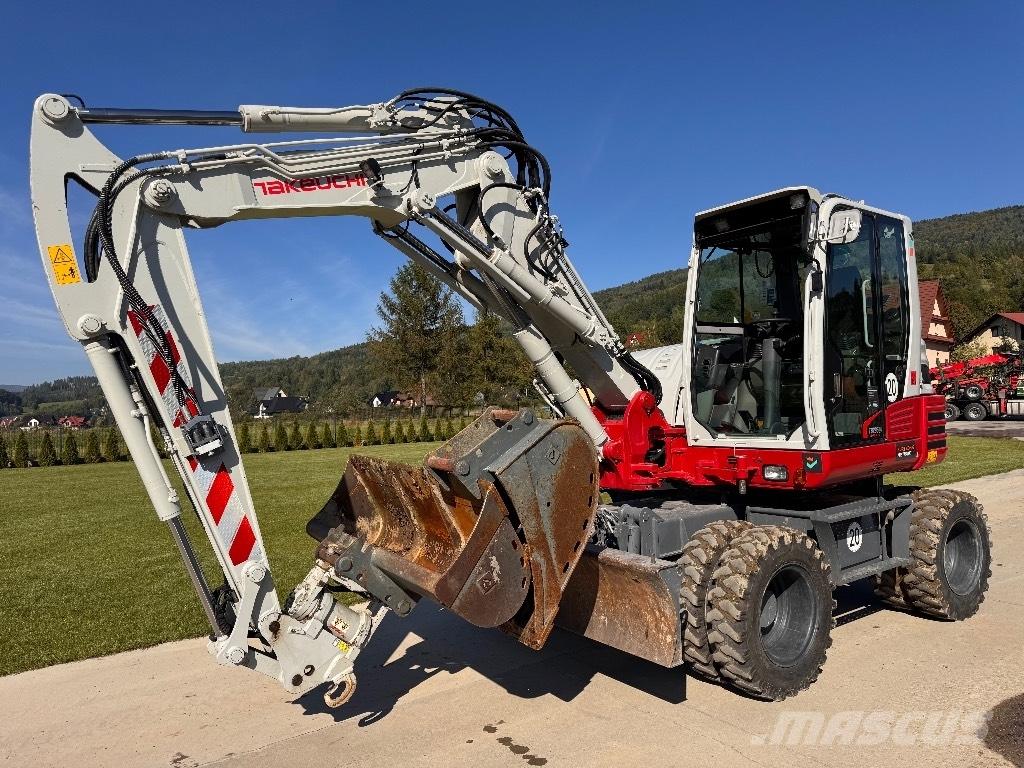 Takeuchi TB 295 W Bageri na kotačima